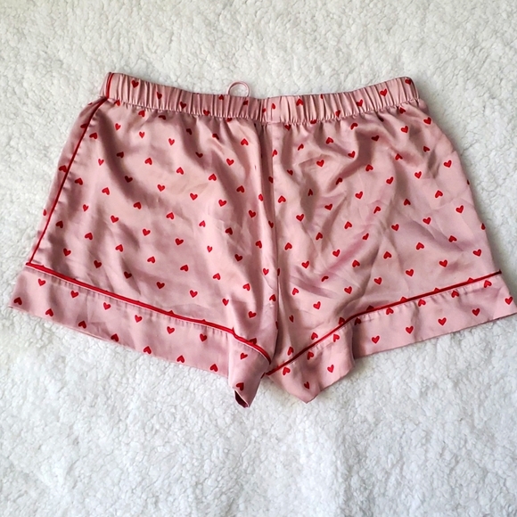 Victoria's Secret valentines heart pajama shorts - Picture 2 of 4